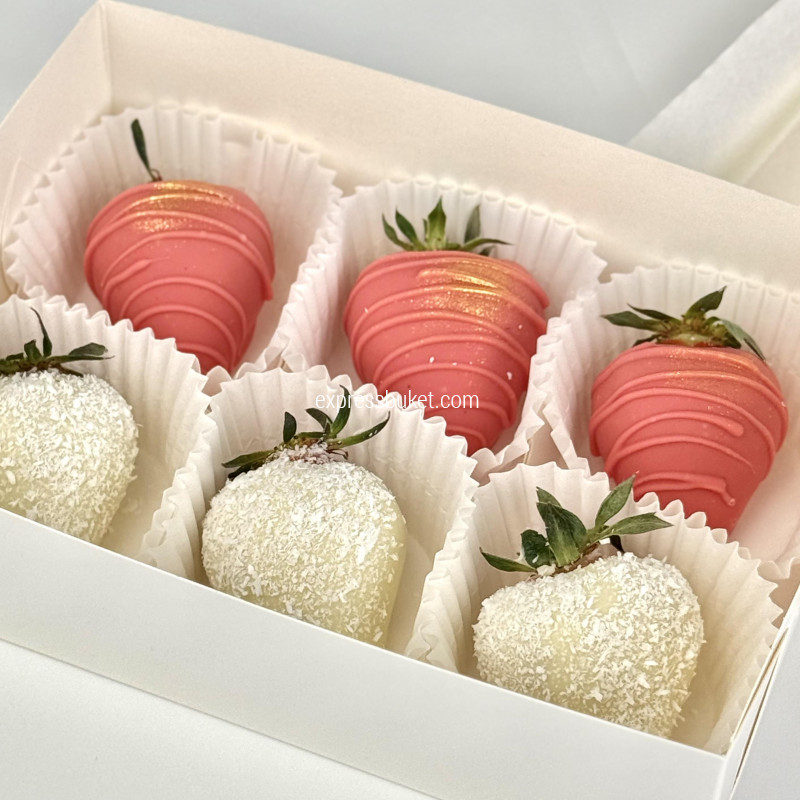 Набор «Композиция + клубника + медведь»