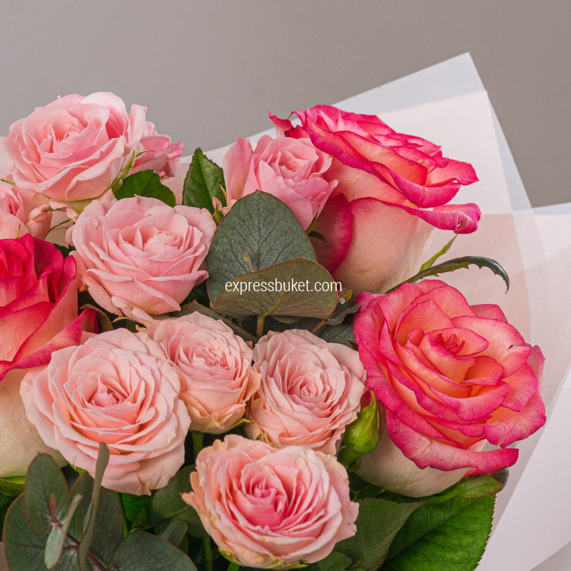 Розовое утро